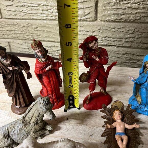 Vintage Italian nativity set - Picture 7 of 10